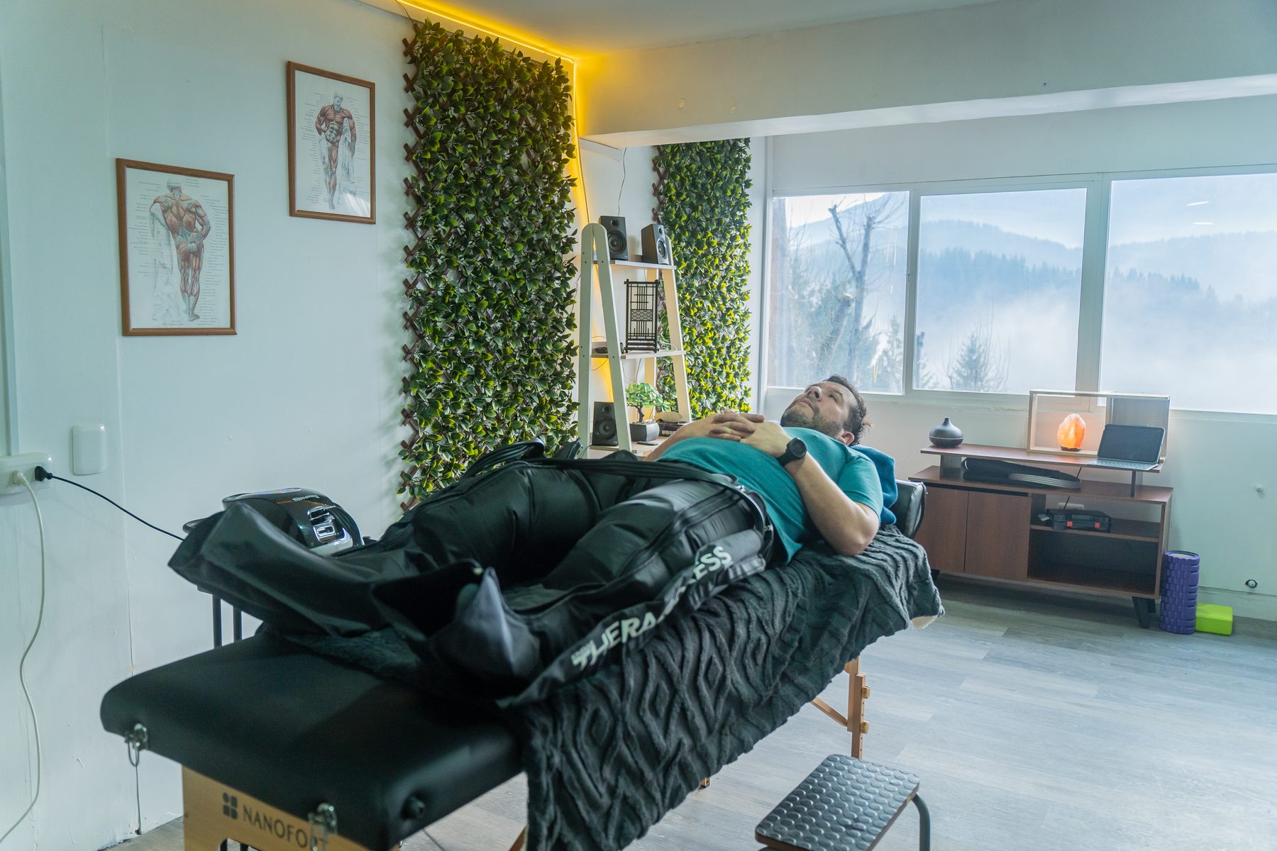 Sesión de recovery con presoterapia, Aktivat Recovery & Performance