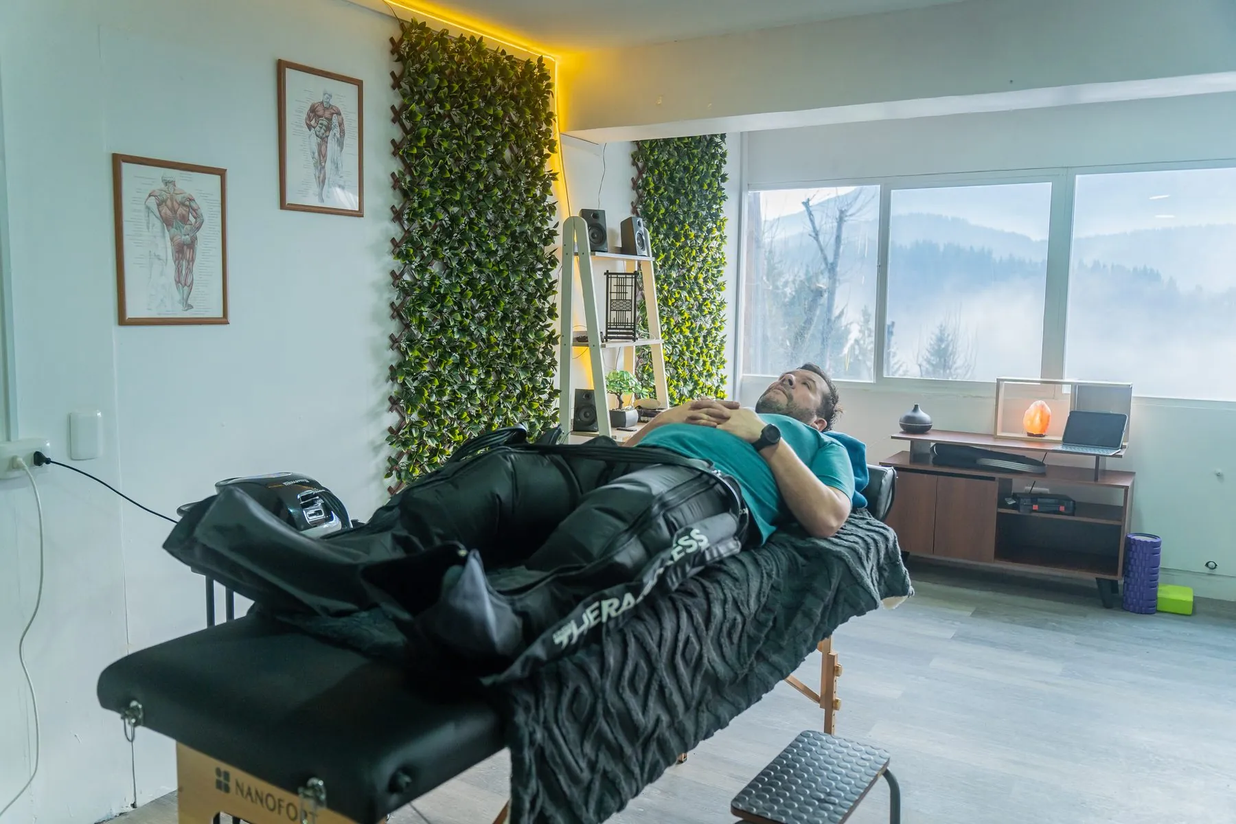 Sesión de recovery con presoterapia, Aktivat Recovery & Performance